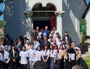 Hayme Ana Türbesi’nden ilçe merkezine ‘Gençlik Yürüyüşü’
