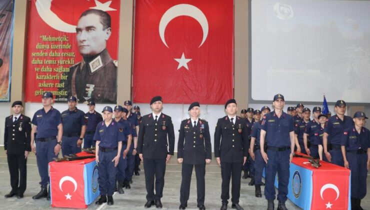Özel askerlerin yemin töreni duygulandırdı