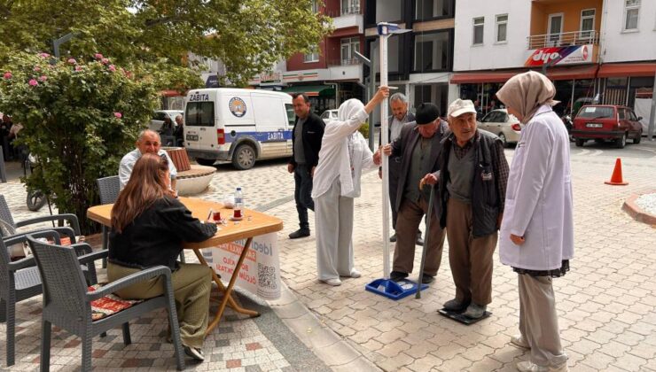 Vatandaşa kilo kontrolü uygulaması
