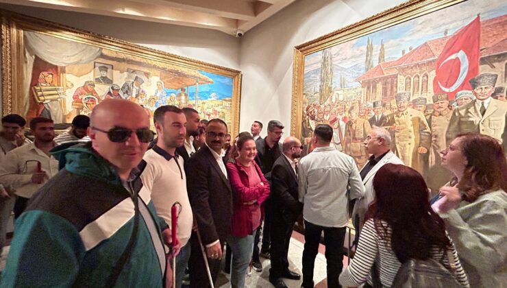 Altı Nokta Körler Derneği gençleri Ankara’da bir araya geldi