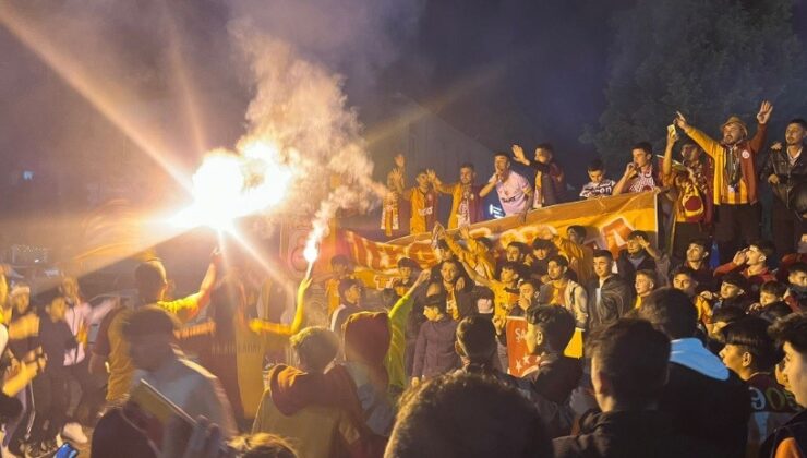 Galatasaray’ın şampiyonluğu coşkuyla kutlandı