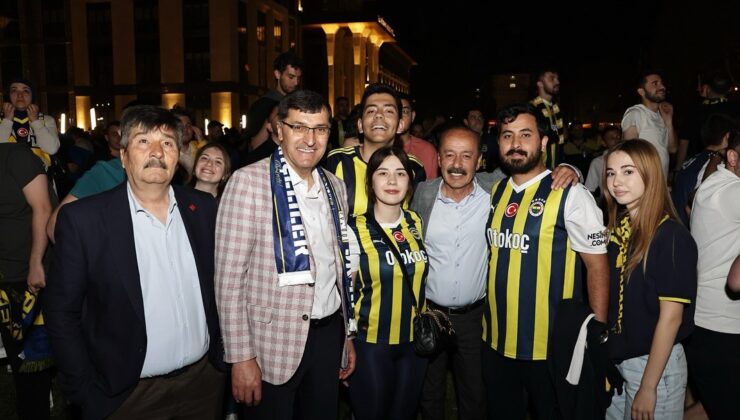 Fenerbahçe’nin zaferi coşkuyla kutlandı
