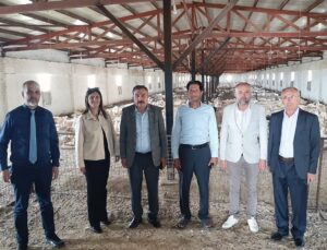 KÜTBO heyetinden Pekin ördeği çiftliğine ziyaret