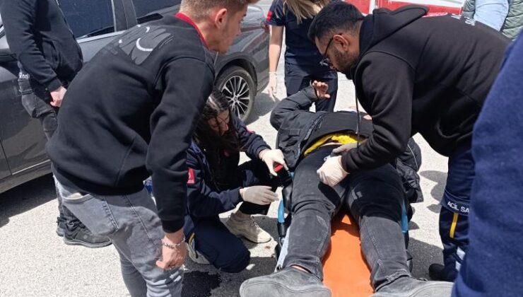 Dikkatsizlik kazayı beraberinde getirdi: 1 yaralı