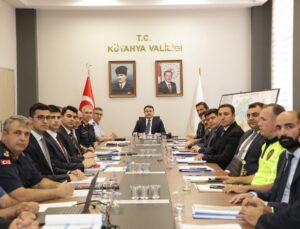 Bayramda alınacak güvenlik tedbirleri masaya yatırıldı