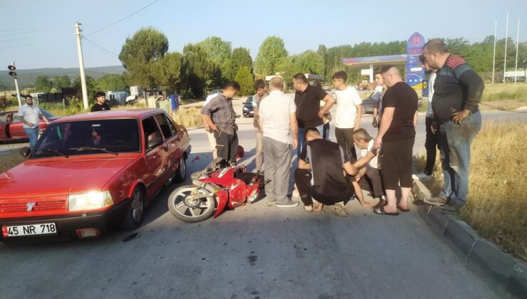Dikkatsizlik kaza getirdi: 1 yaralı