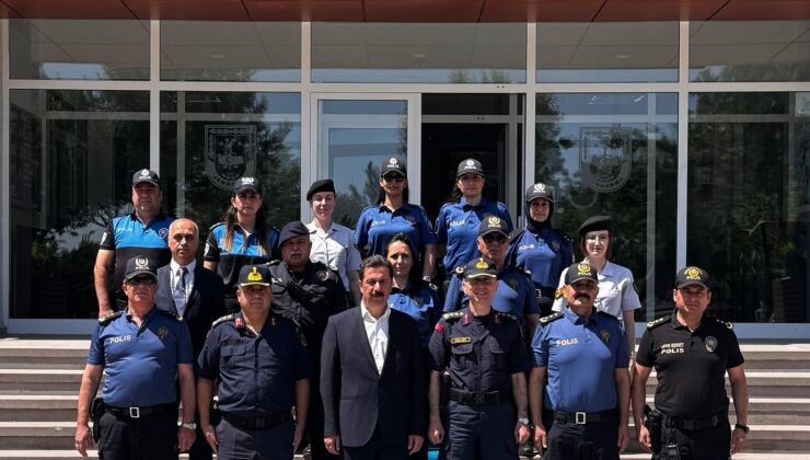 Emniyet Müdürü Osman Elbir’den Jandarma Teşkilatı’na ziyaret