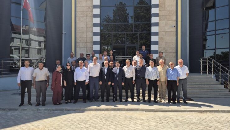 Kaymakam Alkan Gediz’e veda etti
