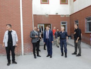 Vali Musa Işın’dan Geri Gönderme Merkezi’ne denetim