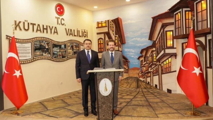 Kuzey Makedonya Büyükelçisi’nden Kütahya ziyareti