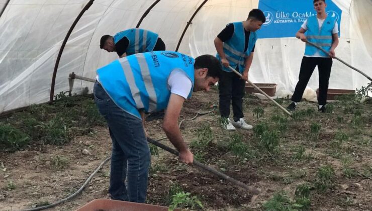 Gençlerde tarım bilinci oluşturuluyor