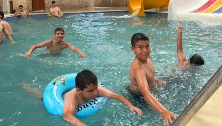 Öğrencilere aquapark sürprizi