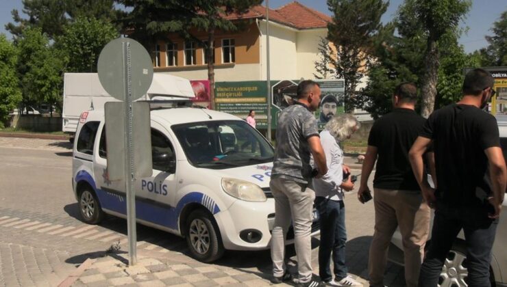 Bankada yaşanan gergin anlar vatandaşları korkuttu