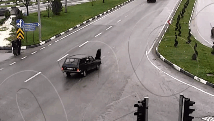 Trafik kazaları KGYS görüntülerine yansıdı