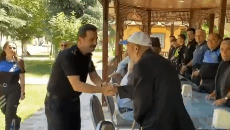 Huzurevi sakinleri Polisevinde ağırlandı