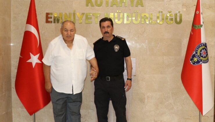 Gazi Ürker’den Emniyet Müdürü Elbir’e ziyaret