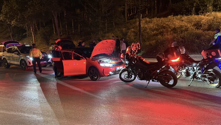Kovalamaca sonucu yakalanan aday sürücünün ehliyeti iptal edildi