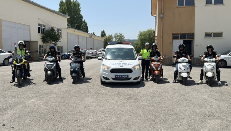 Kütahya Emniyeti’nden motokuryelere trafik eğitimi