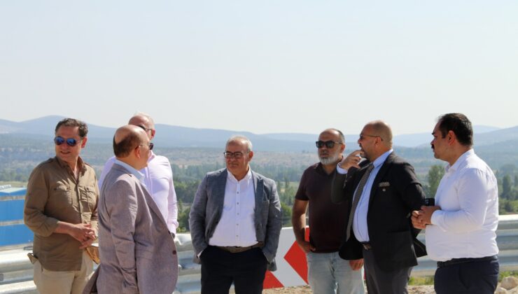 Kütahya OSB Yönetimi, altyapı ve üstyapı projelerini yerinde inceledi