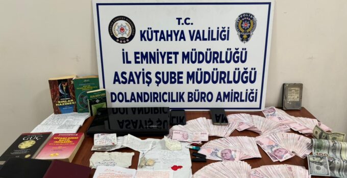 Kütahya’da ‘büyücü’ operasyonu: 5 tutuklama