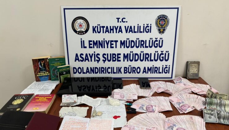 Kütahya’da ‘büyücü’ operasyonu: 5 tutuklama