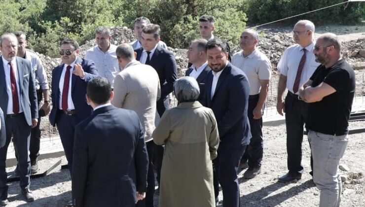 Doğal yaşam alanı proje sahasında inceleme