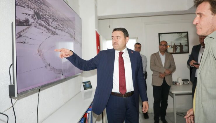 Vali Işın arkeolojik çalışmaları yerinde inceledi