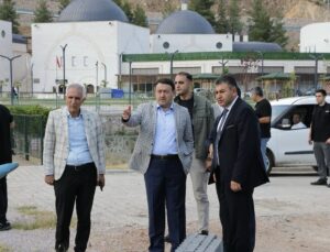 Vali Işın’dan termal tesislerde inceleme