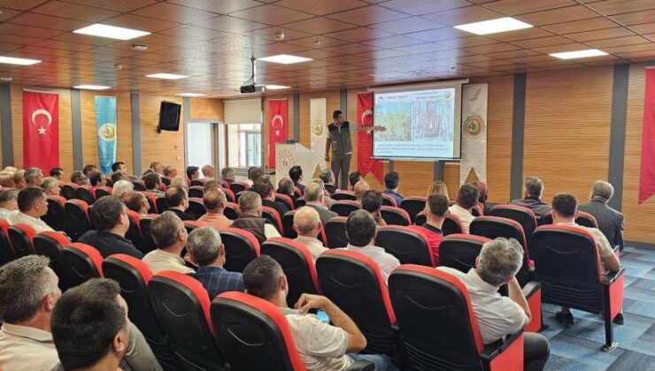 Orman ekiplerinden yangınlara karşı bilgilendirme