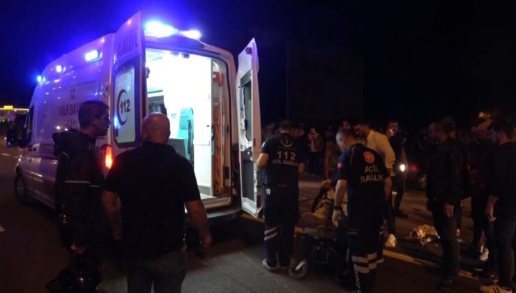 İki motosiklet çarpıştı: 2’si ağır 4 yaralı