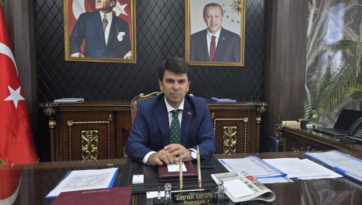 Kaymakam Uzun görevine başladı