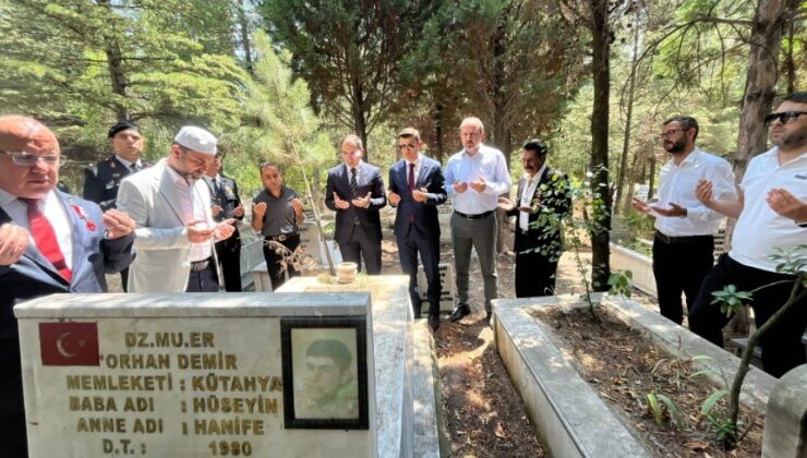 Şehitler için anma programı düzenlendi