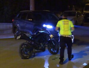 Otomobil ile motosiklet çarpıştı: 1 yaralı