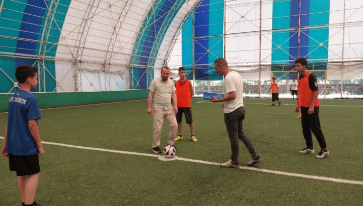 Yaz Kur’an Kursları arası futbol turnuvası başladı