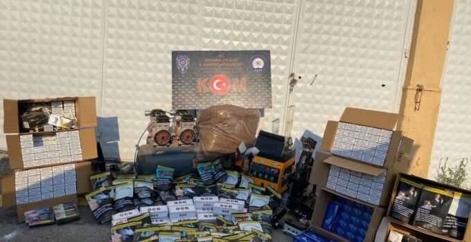 Kaçak tütün operasyonu: 57 bin 600 makaron ele geçirildi