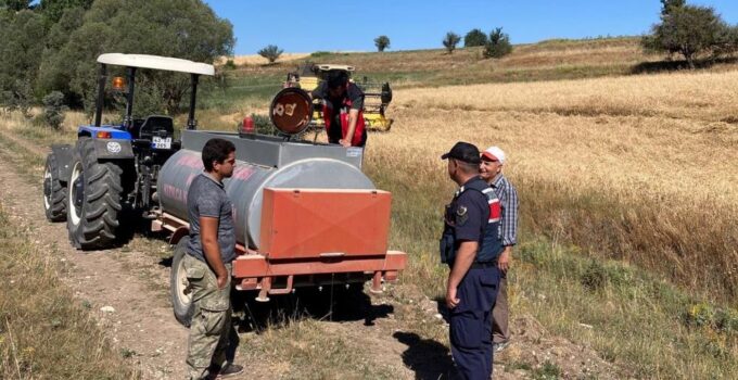 Hasat denetimleri sürüyor