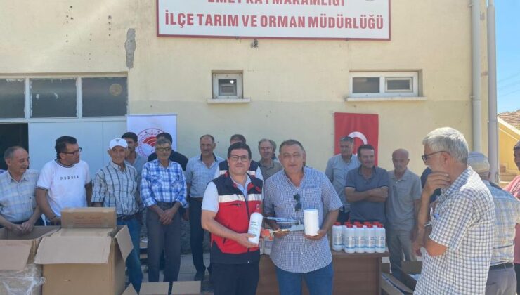 Arıcılara ekipman ve ilaç desteği