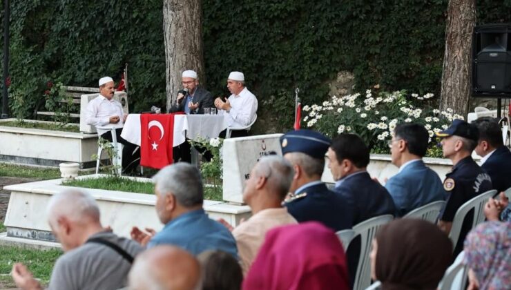 Şehitler dualarla anıldı