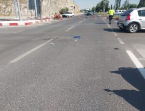 İki motosiklet çarpıştı: 2 yaralı