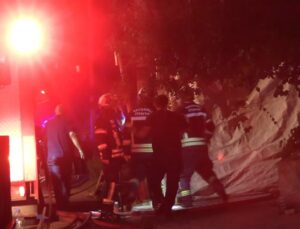 Fırında çıkan yangında 3 kişi dumandan etkilendi