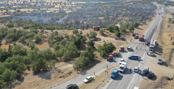 Orman yangını kontrol altına alındı