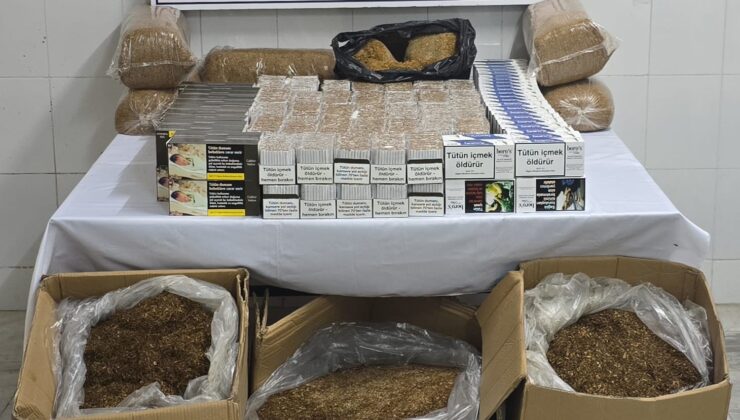 Kaçak sigara operasyonu: 60 bin makaron ele geçirildi