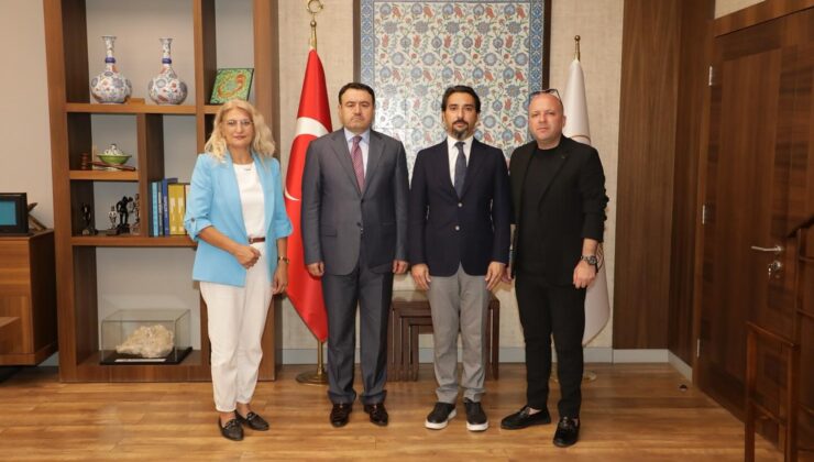 TÜGEM heyetinden Vali Işın’a ziyaret