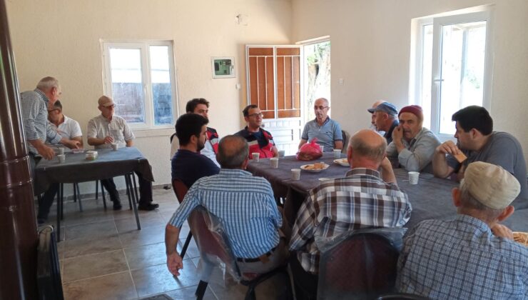 Köylerde çiftçi toplantıları gerçekleştiriliyor