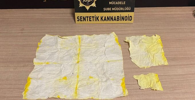 Durdurulan araçta uyuşturucu ele geçirildi: 1 tutuklama