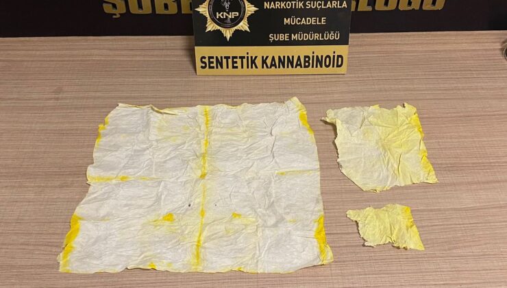 Durdurulan araçta uyuşturucu ele geçirildi: 1 tutuklama