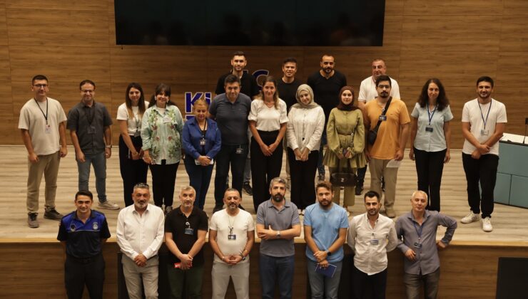 Belediye personeline sağlıklı yaşam eğitimi verildi