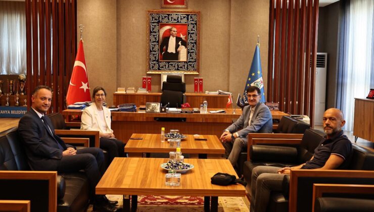 İLBANK Eskişehir Bölge Müdüründen Başkan Eyüp Kahveci’ye ziyaret