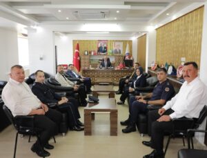 İl protokolünden Hisarcık Belediyesi’ne ziyaret