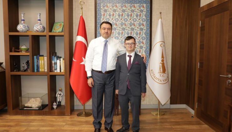Vali Işın Temsili Özel Kalem Müdürü Topbaş’ı ağırladı